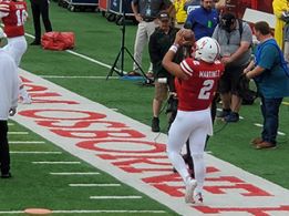 Billiejo Cauffman's photo of starting quarterback Adrian Martinez.jpg